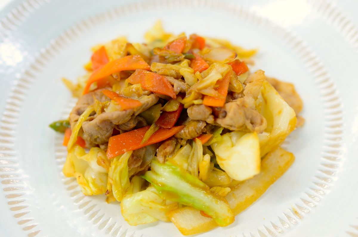 肉野菜炒め